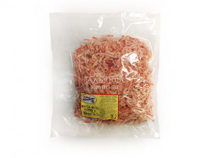 Желтый полосатик: Кальмар стружка со вкусом краба (розовая)