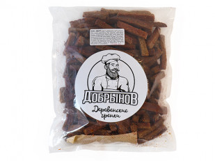 Сухарики с сыром начос: Деревенские гренки с аджикой