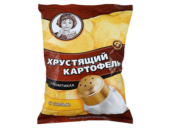 Картофельные чипсы "Девочка" 160 гр. в Ступино