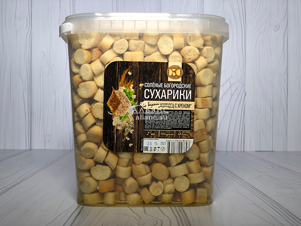 Сухарики с холодцом и хреном в Ступино