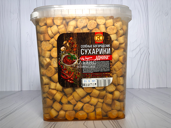 Сухарики с аджикой в Ступино