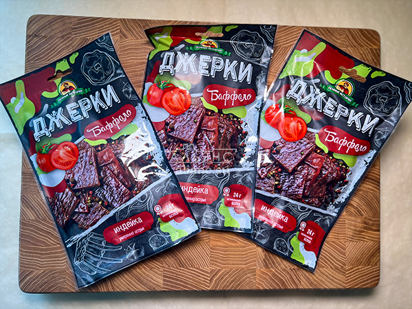 Джерки из индейки "Баффало" 45 гр. в Ступино