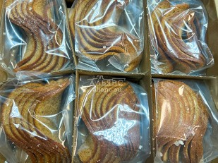 Рыбные снеки: Ресторанные гренки с морской солью