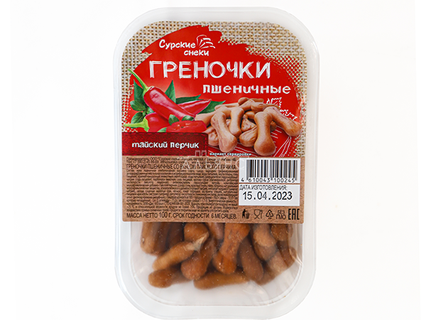 Сурские гренки Тайский перчик (100 гр) в Ступино