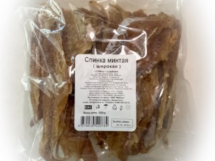 Кнуты  Салями Чили 50 гр: Минтай спинка широкая (МиЛара)