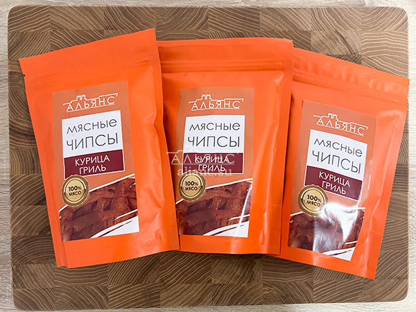 Мясо (АЛЬЯНС) вяленое курица "Гриль" 50 гр. в Ступино