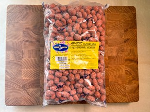 Арахис в глазури со вкусом барбекю: Арахис в глазури со вкусом буженина с чесноком