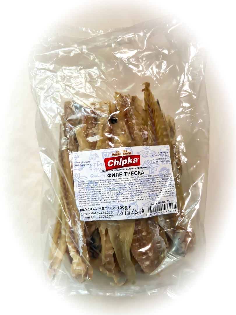 Треска филе (Chipka) 1кг в Ступино
