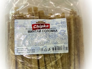 Рыбные снеки: Минтай соломка (Chipka)