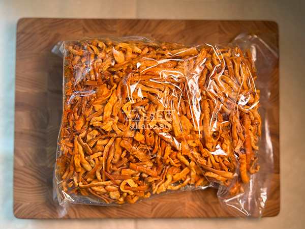 Нитка ЖАРЕНАЯ "Тайский перец" Oktobersnack 1 кг (сырный продукт) в Ступино