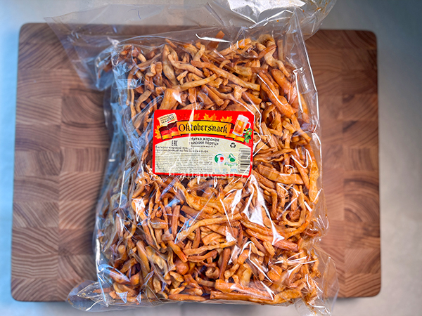 Нитка ЖАРЕНАЯ "Тайский перец" Oktobersnack 1 кг (сырный продукт) в Ступино
