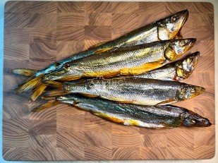 Пелядь холодного копчения: Корюшка Х/К ГОСТ (крупная)