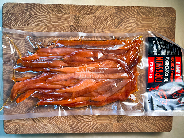 Горбуша соломка по-корейски в Ступино