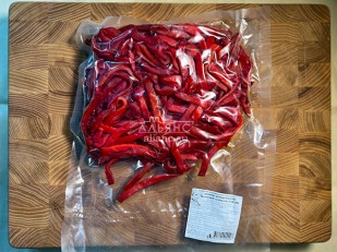 Рыба горячего копчения: Кальмар кольца со вкусом Том Ям