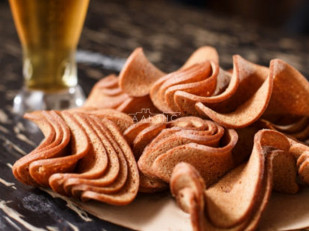 Сурские гренки с Чесноком (100 гр): Ресторанные гренки со вкусом стейка