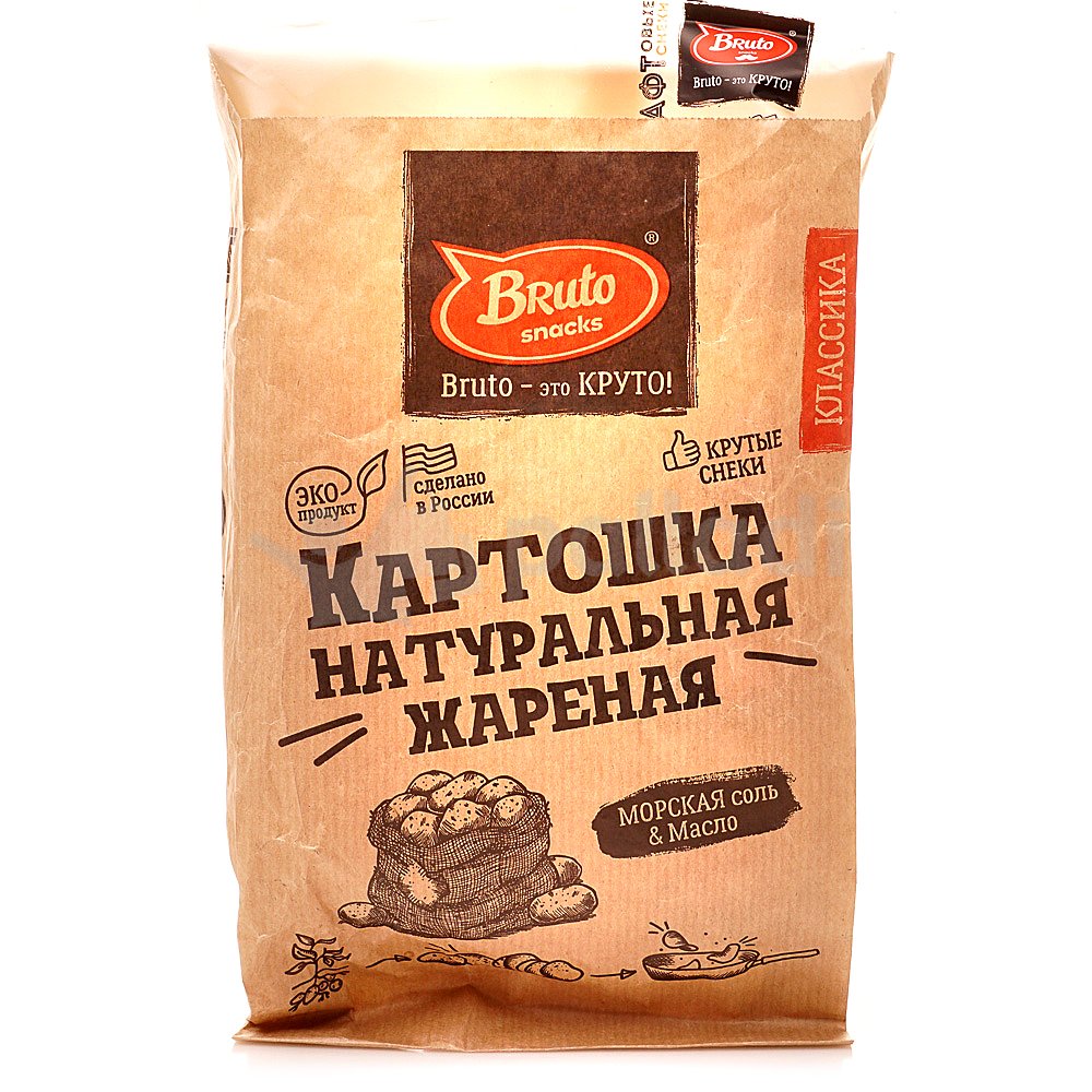 Картофель «Бруто» с солью 70 гр. в Ступино