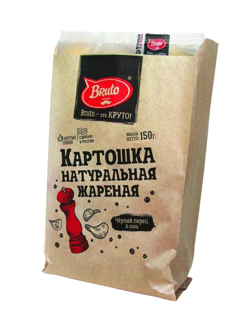 Картофель «Бруто» черный перец 70 гр. в Ступино