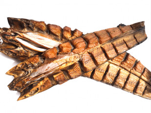 Бычок вяленый: Белый амур холодного копчения